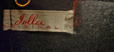 RARE HTF 1950s JOLLES ORIGINAL WOOL LUCITE HANDLE POODLE HANDBAG
