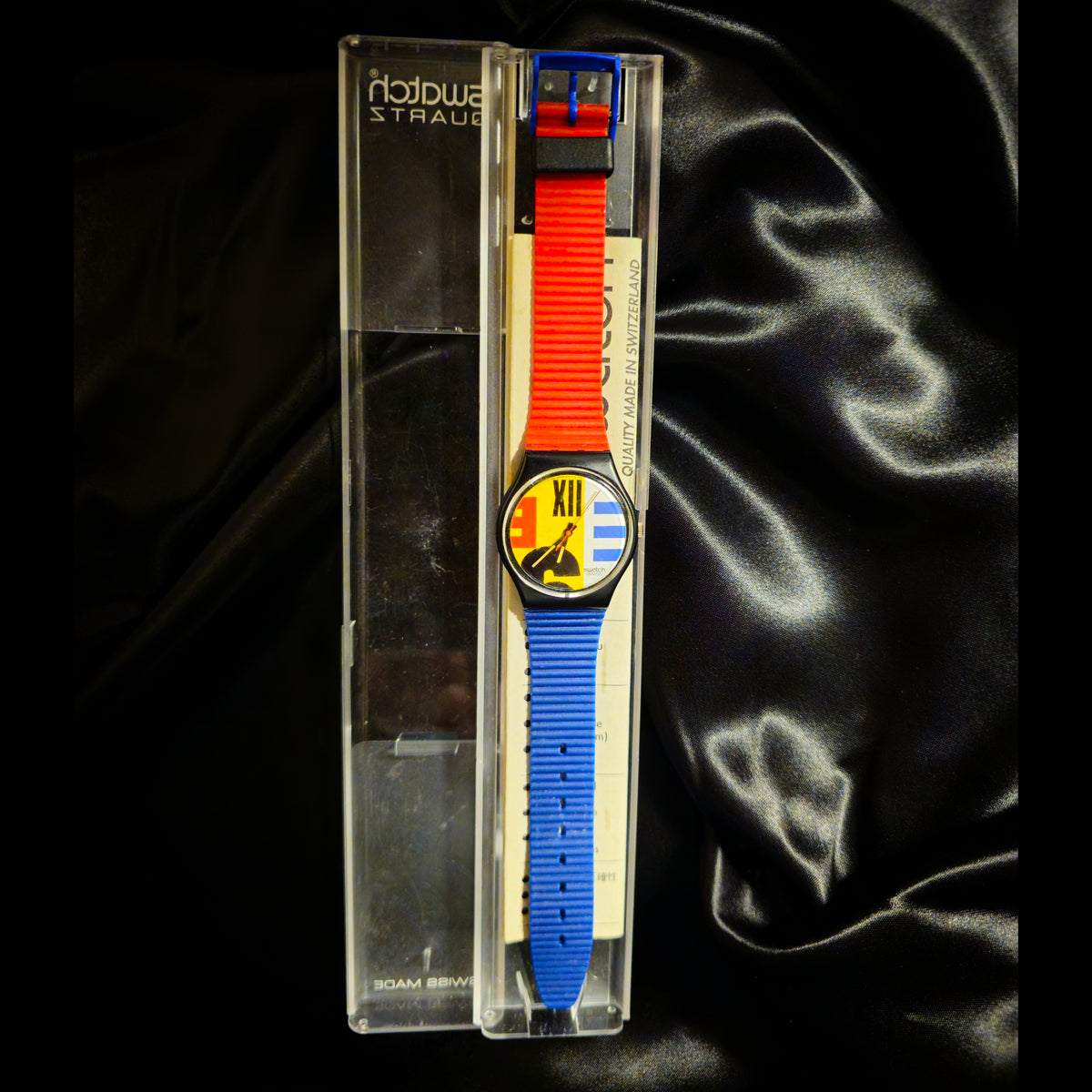 RARE 1987 VINTAGE SWATCH GENT ORIGINAL - NINE TO SIX GB117 – Tooth