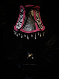 LITTLE PINK SMALL UPCYCLED CLIP ON LAMPSHADE