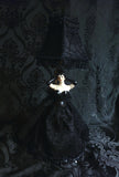 KISS OF THE SPIDER WOMAN UPCYCLED BOUDOIR LAMP
