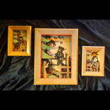 VINTAGE 3D SHADOWBOX SET