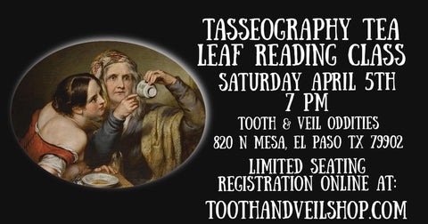 TASSEOGRAPHY TEA LEAF READING CLASS