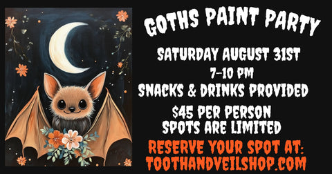 GOTHS PAINT PARTY