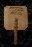 RARE VINTAGE MOTHER AND CHILD HAND FAN