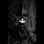 KISS OF THE SPIDER WOMAN UPCYCLED BOUDOIR LAMP